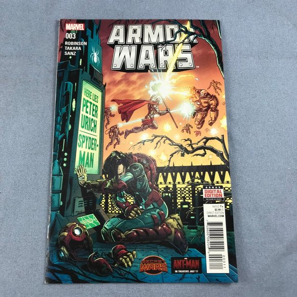 Armor Wars Marvel Comic Books 2015 Lot of First 3 Issues #1 2 3 Iron Man - Picture 4 of 5